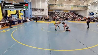 120 lbs Quarterfinal - Cole Moffett, Caesar Rodney H S vs Tommy Arms, Conrad School Of Science