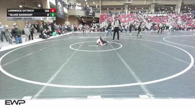 67 lbs Champ. Round 1 - Lawrence Gittrich, Team Of Hard Knox vs Blake Barnhart, Black Fox