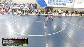 150 lbs Semifinal - Kolten Layton, True Grit Wrestling Club vs Samuel Birch, Champions Wrestling Club