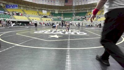 58 lbs Consolation - Hawkins Smith, Mountain Home Flyers Youth Wrestling Club vs Carson McCulley, Mighty Bluebirds Wrestling