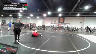 120 lbs Consi Of 8 #2 - Domenico Novosel, The 300 vs Devin Delegarito, Stout Wr Ac