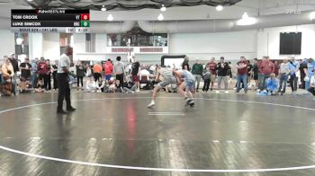 141 lbs Quarterfinal - Tom Crook, Virginia Tech vs Luke Simcox, North Carolina