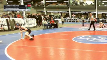 4 - 120 lbs Cons. Round 3 - Cameron Nguyen, Rock Ridge vs Declan Mccarton, Eastern View