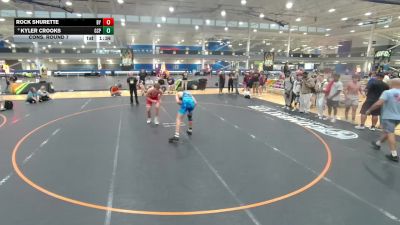 190 lbs Cons. Round 7 - Kyler Crooks, Graham St Paris vs Rock Shurette, Baylor