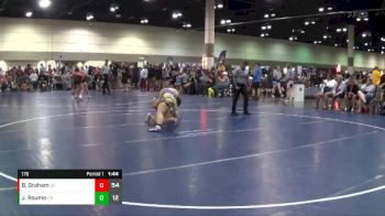 170 lbs Round 4 (6 Team) - Brooklyn Graham, Iowa Minion Nation vs Jjais Roumo, MXW - RAW