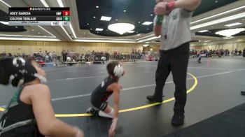 58 lbs 3rd Place - Joey Garcia, Omp WC vs Colton Terlaje, Gold Rush Wr Ac