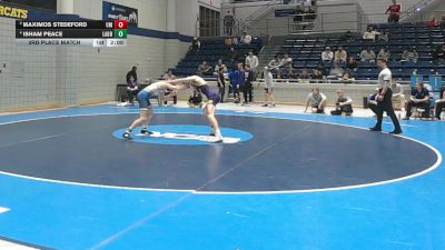 149 lbs 3rd Place Match - Isham Peace, Lander vs Maximos Stedeford, Montevallo