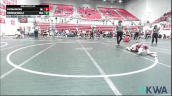 66 lbs Final - Owen Green, Perry Wrestling Academy vs Ridge Nichols, Rough Riders
