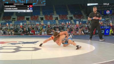 132 lbs Champ. Rd Of 64 - Lucas Reeves, PA vs Xavier Flores, IN