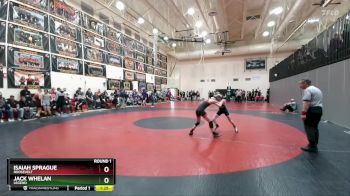 87-101 lbs Round 2 - Isaiah Sprague, Roosevelt vs Jack Whelan, Legend