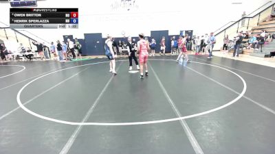 165 lbs Cons. Round 3 - Brannick Alexander, IL vs Kash Johnson, IA
