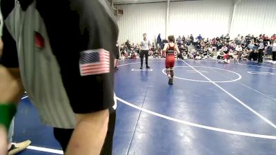 100 lbs Consolation - Landon Alsbury, Miami Takedown Club vs Preston Butler, Hilldale Youth Wrestling Club