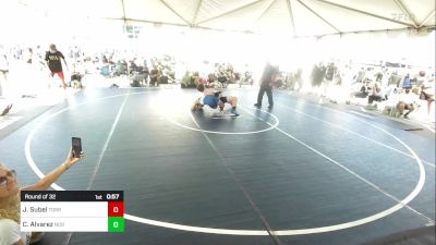 165 lbs Round Of 32 - Jake Subel, Torrey Pines HS vs Christian Alvarez, Norwalk