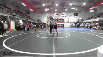 75 lbs Rr Rnd 3 - Kord Earnhart, Roland Youth League Wrestling vs Rhett Howell, Checotah Matcats