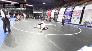 165 Class 3 lbs Cons. Round 3 - Jack Johnson, Platte County vs Lucas Tennyson, Pacific