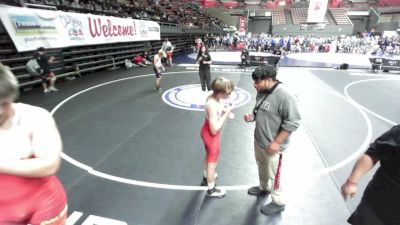 100 lbs Brody Roberts, TCWA - Tri-Counties Wrestling Association vs Patrick Krajeski, LAWA - Los Angles Wrestling Association