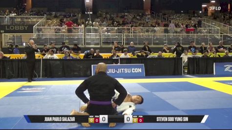 Steven Soo Yung Sin vs Juan Pablo Salazar 2025 Pan Jiu Jitsu IBJJF Championship