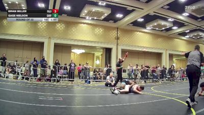 132 lbs Round Of 32 - Brian Miller, Palo Alto Elite vs Gage Nielson, Canyon View HS