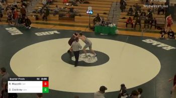 Quarterfinal - Ryan Mazzilli, Carver vs Drew Dockray, Cohasset