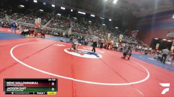 3A-120 lbs Champ. Round 1 - Jackson East, Newcastle/Upton vs Nemo Wallowingbull, Burns/Pine Bluffs