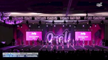 Long Island Cheer - Turquoise [2026 L2 Youth - Medium Day 1] 2026 One Up Grand Nationals
