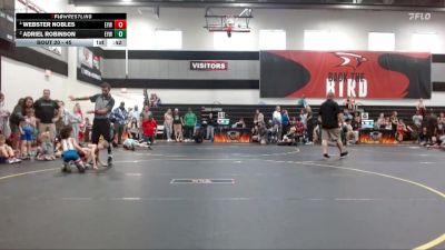 45 lbs Round 2 - Adriel Robinson, Suplex City Raptors vs Webster Nobles, Coastal Elite