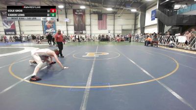 145 lbs Consi Of 32 #2 - Cole Gros, LA vs Canon Long, SC