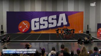 Impact Cheer & Tumbling - Lady Diamonds [2025 L4 Senior - D2 Day 1] 2025 GSSA Ontario Challenge