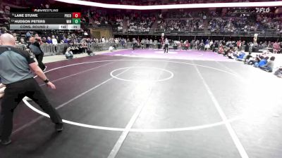 Cons. Round 2 - Lane Stuwe, Potter County vs Hudson Peters, Winner