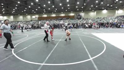 73 lbs Semifinal - Jenoah Garcia, The Best Wrestler vs Hunter Cruz, Stockton Combat Wrestling
