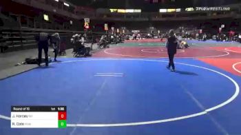 109 lbs Round Of 16 - Jaxon Harcey, Big Horns vs Ridge Cote, Prime Wrestling