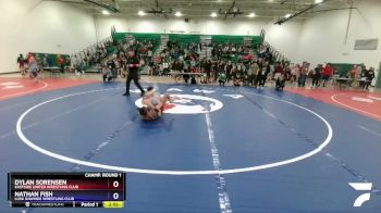 120 lbs Champ. Round 1 - Dylan Sorensen, Eastside United Wrestling Club vs Nathan Fish, Lusk Rawhide Wrestling Club