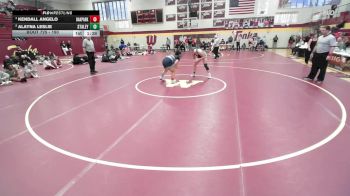 190 lbs 1st Place Match - Kendall Angelo, OAK PARK vs Alayna Leslie, STALEY