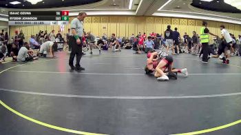 65 lbs 3rd Place - Isaac Ozuna, The Wrestling Asylum vs Ryddik Johnson, Eastern Oregon Elite