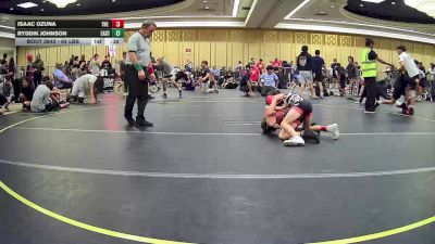 65 lbs 3rd Place - Isaac Ozuna, The Wrestling Asylum vs Ryddik Johnson, Eastern Oregon Elite
