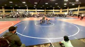 65 lbs Consi Of 8 #1 - Waylon Shroyer, Misfits vs Austin Armstrong, East Idaho Elite