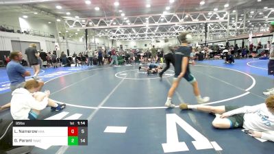 95 lbs Rr Rnd 8 - Layla Namerow, Kraken vs Gregory Parani, Team Nauman Wrestling Club