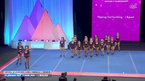 Flipping Out Tumbling - J-$quad [2026 L4 Junior - D2 - Small Semis] 2026 The D2 Summit