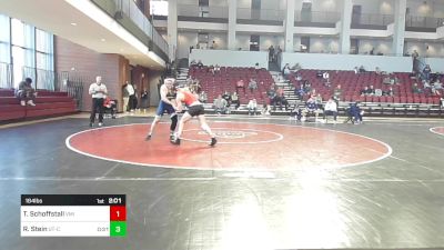 184 lbs Consi Of 8 #1 - Toby Schoffstall, Virginia Military Institute vs Ryan Stein, Tennessee-Chattanooga