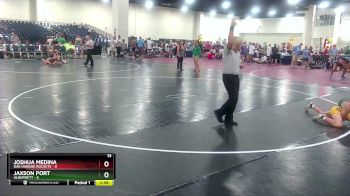 113 lbs Round 7 (10 Team) - Jaxson Port, Alburnett vs Joshua Medina, Oak Harbor Rockets