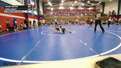 80 lbs 3rd Place - Tucker Sexton, Berryhill High School vs Aiden Lariscy, Glenpool