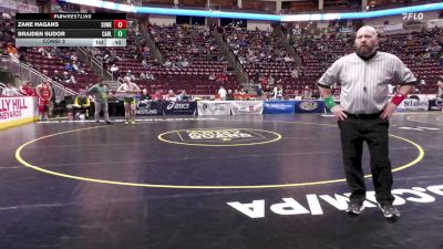 215 lbs Consi 2 - Zane Hagans, Somerset vs Braiden Sudor, Carlynton