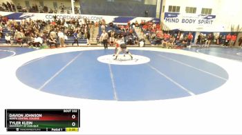 125 lbs Cons. Round 2 - Tyler Klein, University Of Dubuque vs Davion Johnson, North Central College