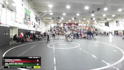 190 lbs Cons. Round 4 - Tasman Cassell, Newbury Park vs Orlando Beltran, Buena