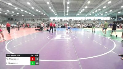 170 lbs Rr Rnd 2 - William Thomas, MF Savages vs Isaac Clauson, Illinois Menace