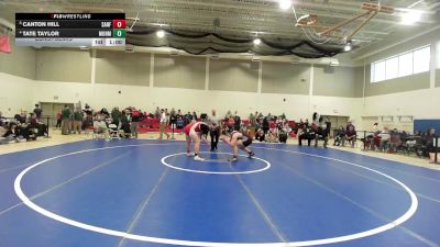 215 lbs Consolation - Canton Hill, Sanford vs Tate Taylor, Monmouth Richmond Winthrop