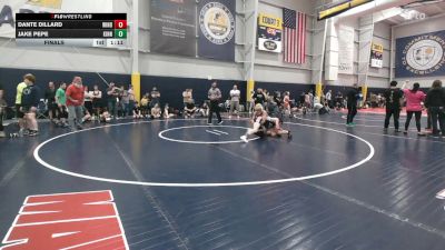 110 lbs Final - Dante Dillard, Wind Gap vs Jake Pepe, Kinnelon