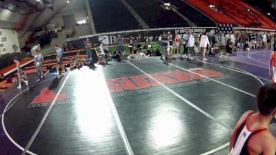 81 lbs Weston Ekle, Alaska 1 14U Boys vs Peyton VanDerMeer, Oregon 14U Boys