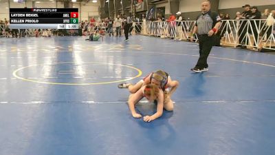 64 lbs Round 3 - 12:30pm Saturday - Kellen Priolo, Terps XPress vs Layden Beigel, America Elite