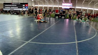 190 lbs Semis - Jonathan Rocha, Wright Wrestling Academy vs Gabriel Barragan, California